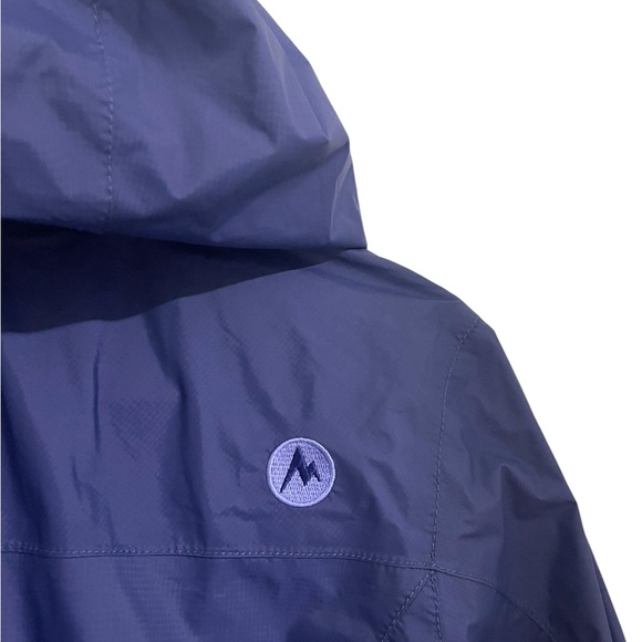 Marmot Air Vented Nylon Shell Hooded Rain Jacket Size S - Picture 6 of 16